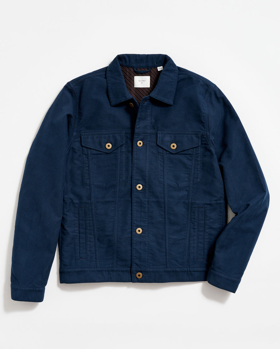 Moleskin Tupelo Trucker Jacket - | Romualdo